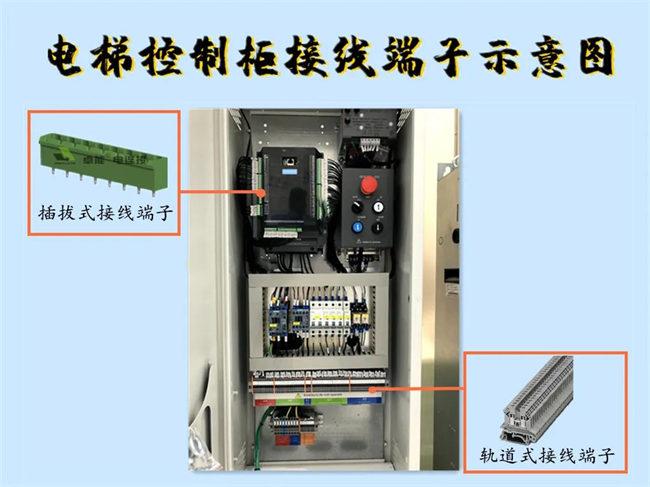 電梯控制柜接線(xiàn)端子示意圖